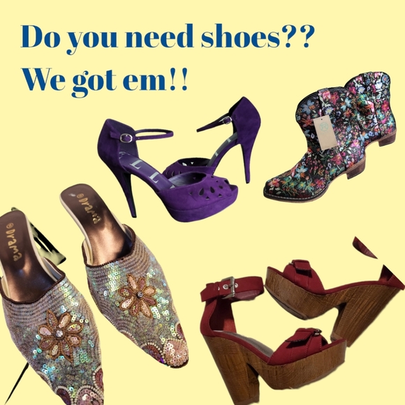 None Shoes - Do you like shoes???  Check out our closet!!!